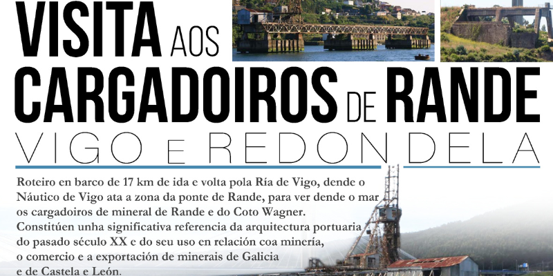Portada triptico ruta cargaderos vigo
